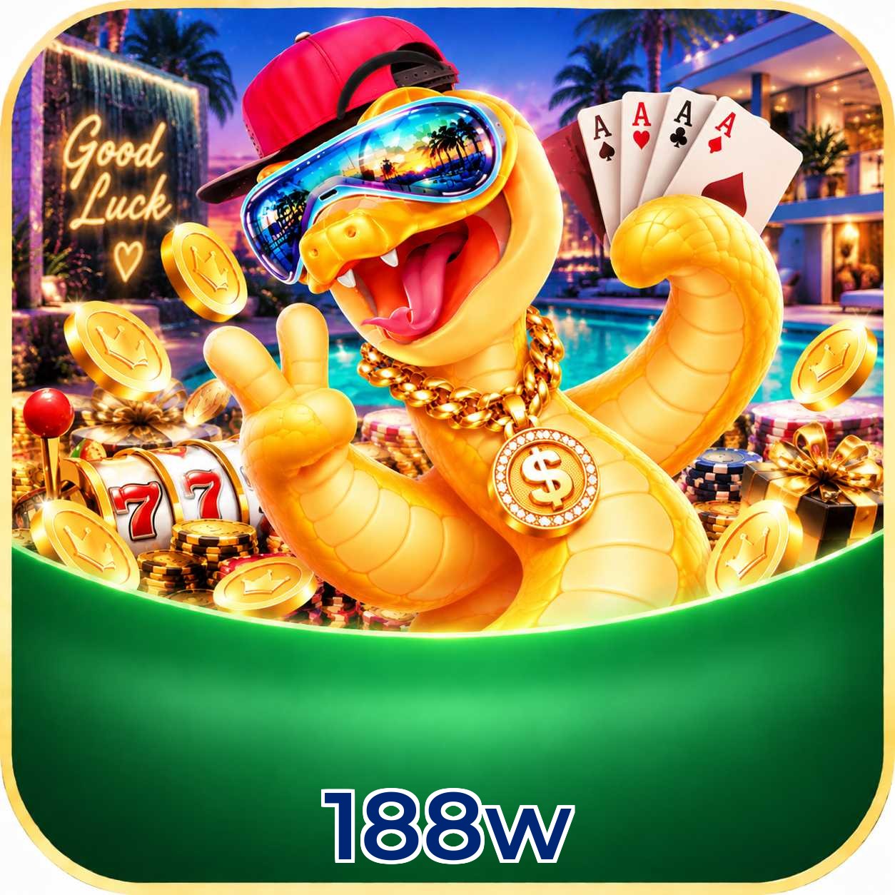 Catálogo de slots da 188w com RTP médio de 96,52%